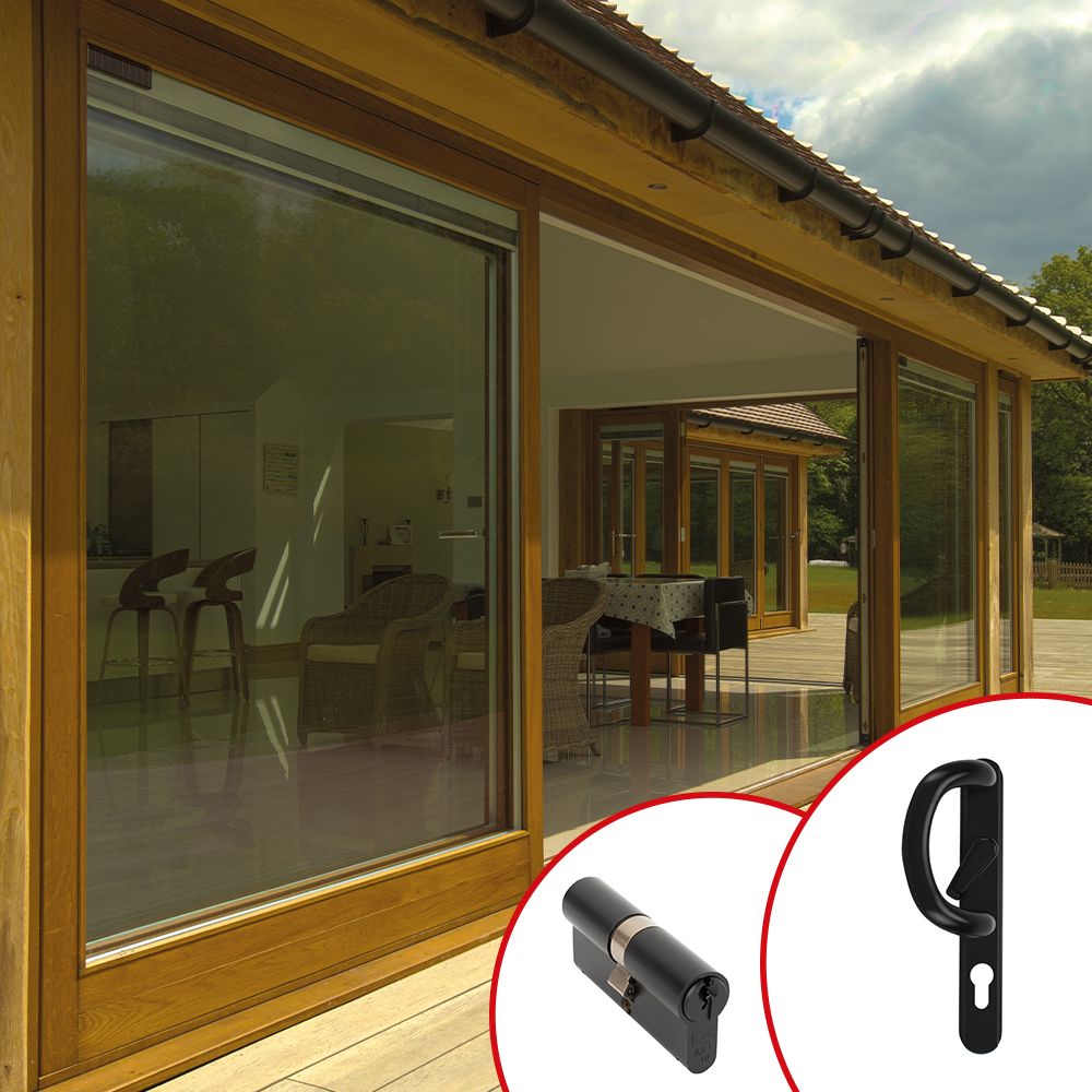 Vista Patio Door Kit - Black